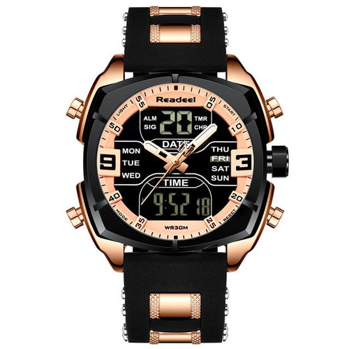 Dual Display Luxury Sports Watch