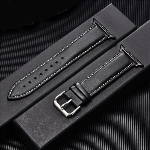 Genuine Leather Watchband 38mm 40mm