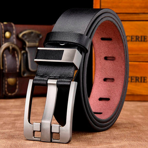 High Quality Luxury Male Leather belt