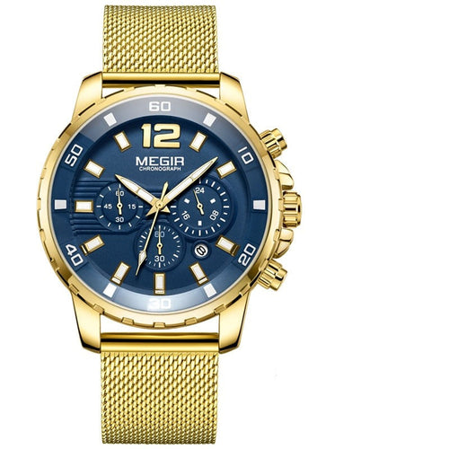 Luxury Gold Business Sports Watches 2022