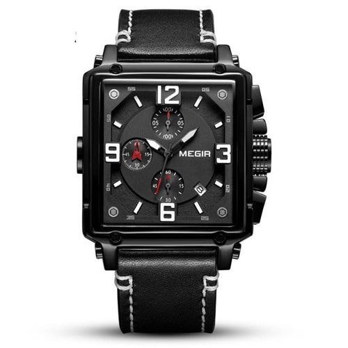 Luxury Square Chronograph Quartz Watches