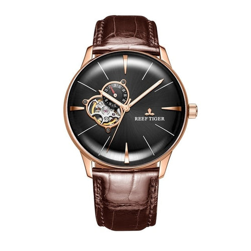 Luxury Tourbillion Rose Gold Watch