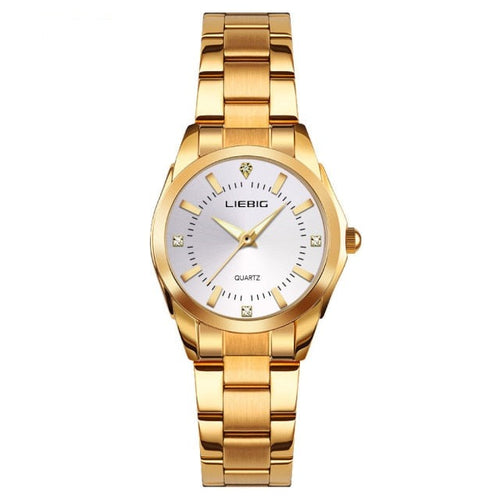 New Arrival Luxury Gold Stainless Steel Watches