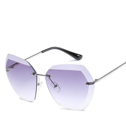 Rimless Women Sunglasses