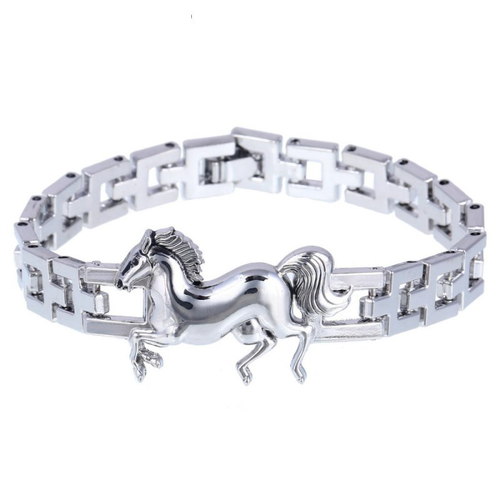 Stainless Steel Charm Bracelet