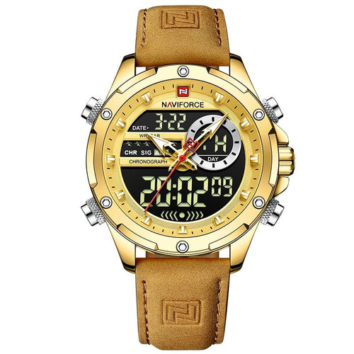 Top Brand Luxury Dual Display Quartz Watch