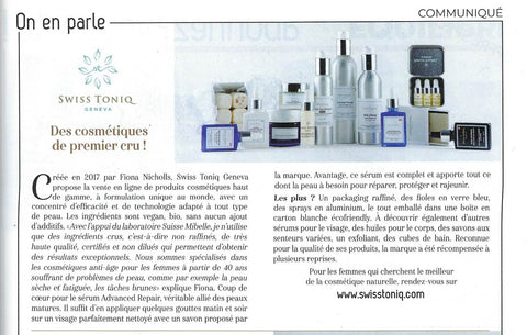 Un grand merci au magazine Marie France pour son avis favorable et aimable