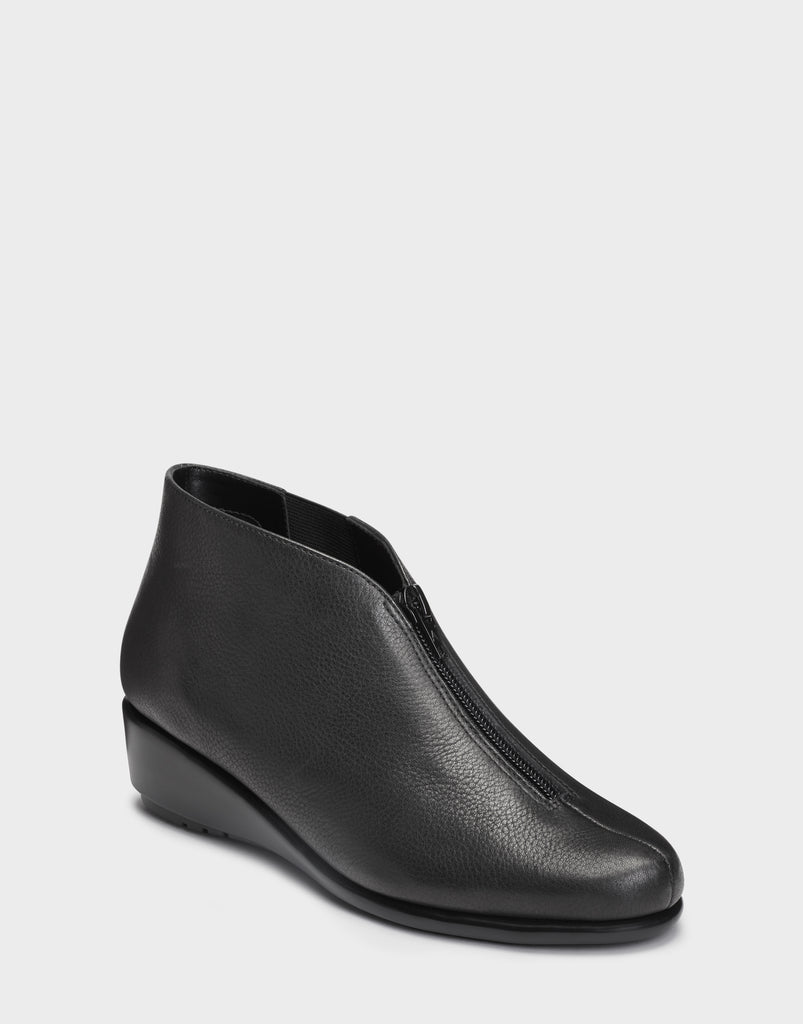 black wedge boots sale