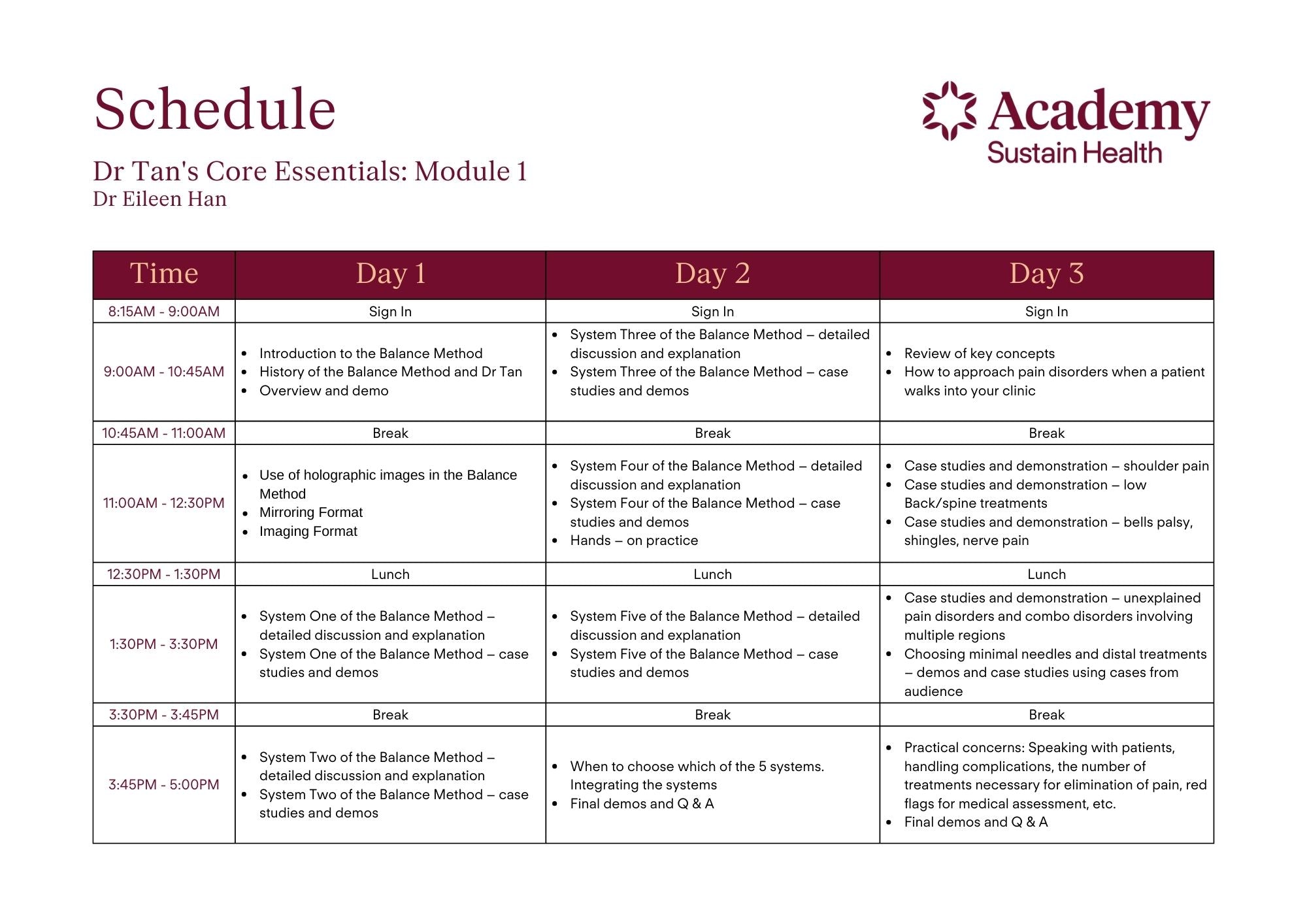 Core Essentials Module 1 Seminar Schedule May 2024.jpg__PID:4d774a4a-0b87-4ab7-acde-0d6ca389cf62