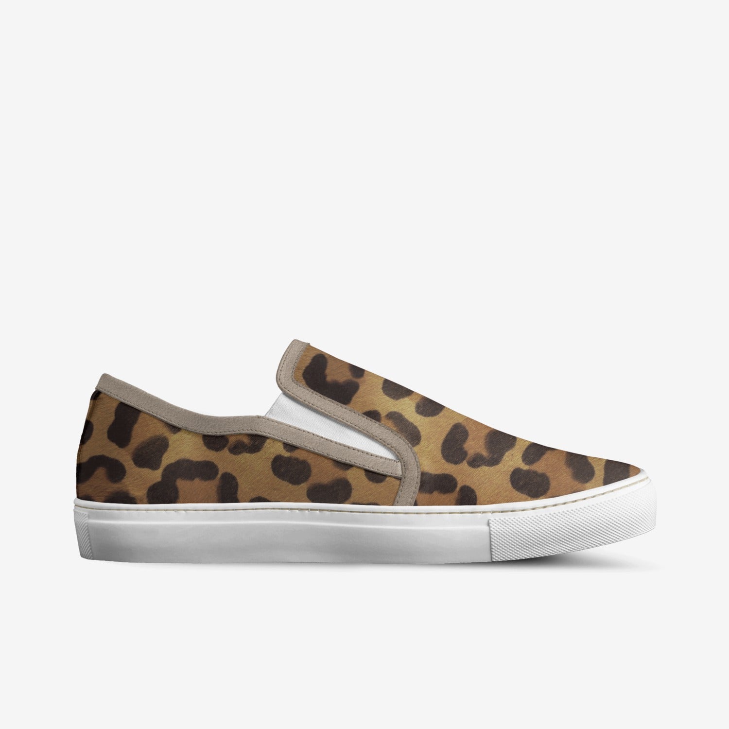 jaguar print sneakers