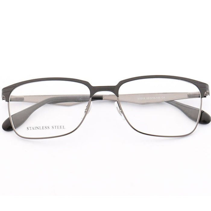 clear browline glasses