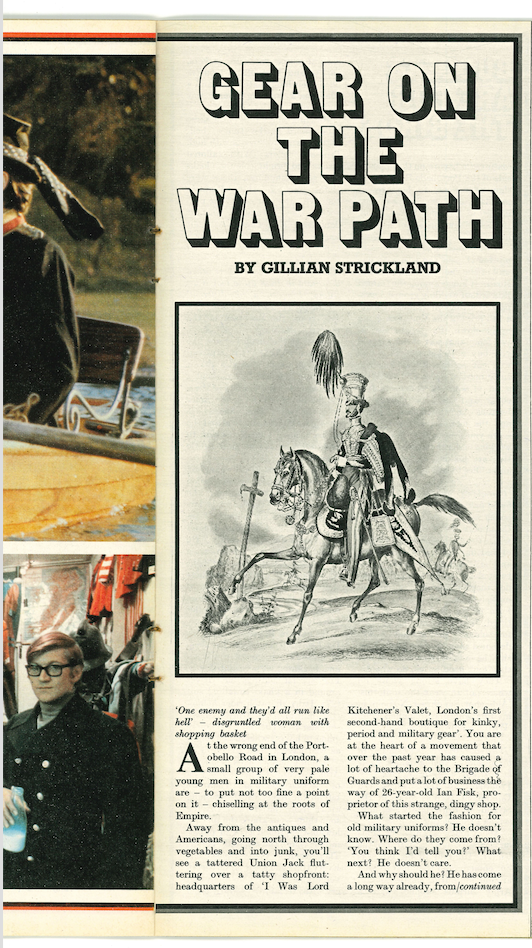 Anglozine gear on the war path Observer 1967