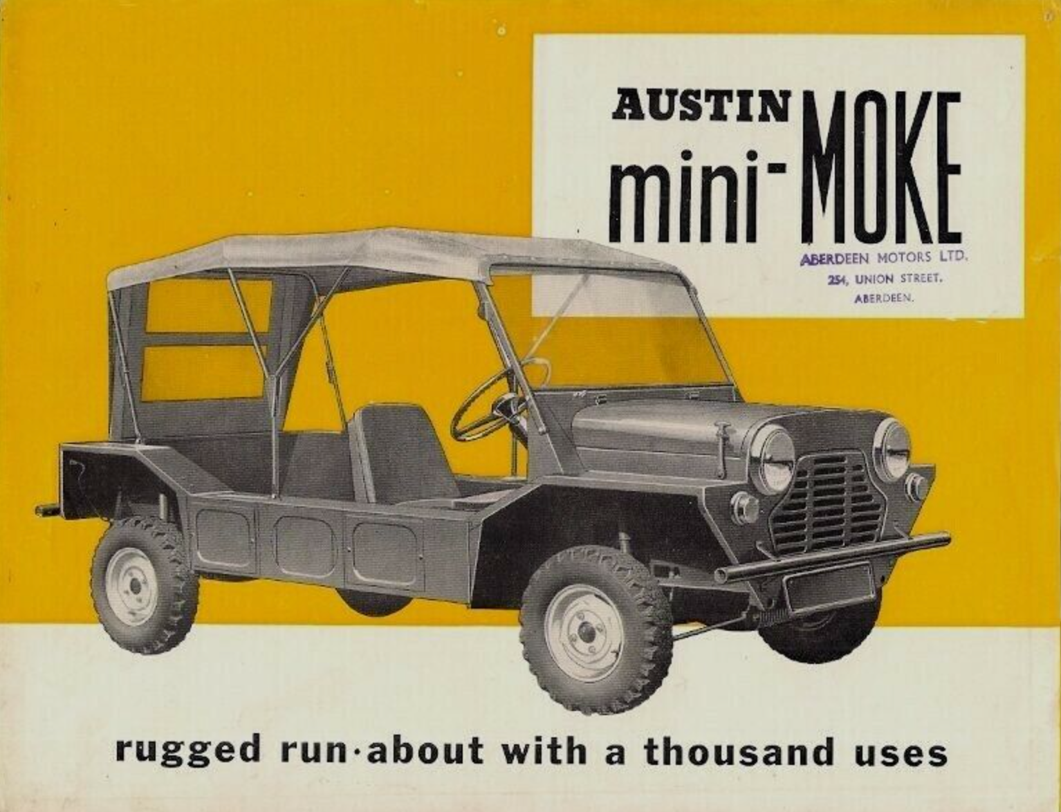 Austin Mini Moke Anglozine