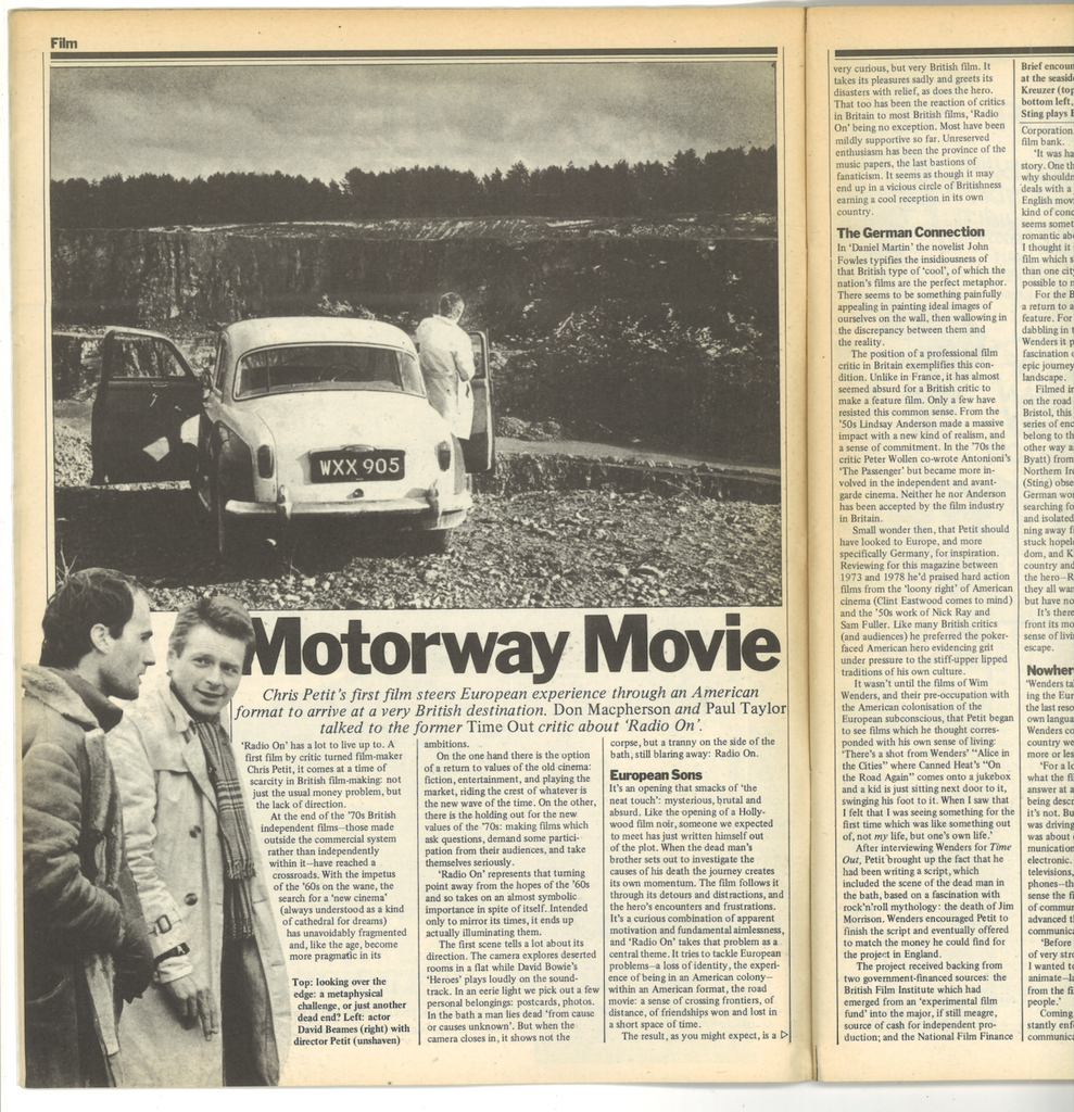 Anglozine Radio On film 1979 