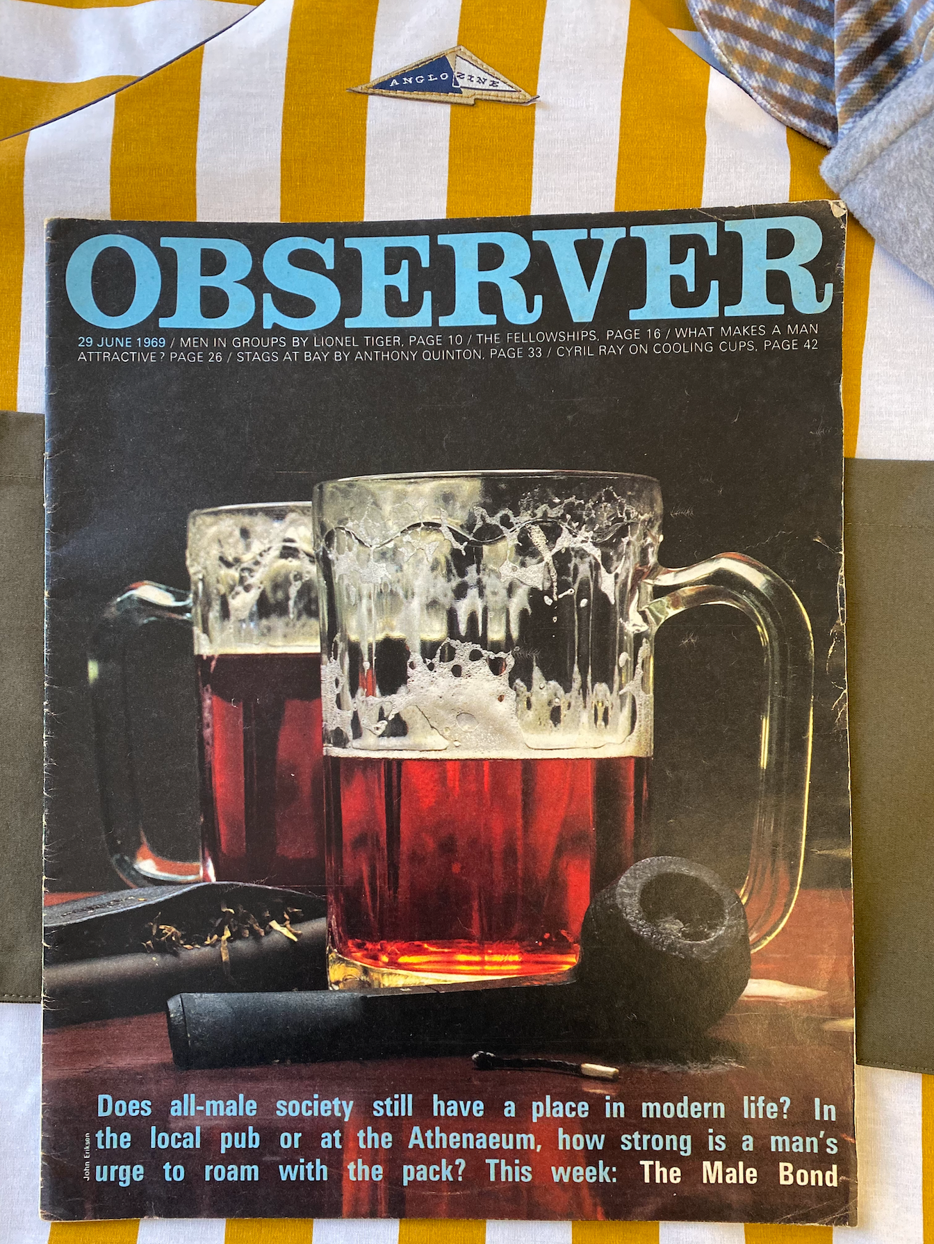 Anglozine The Observer 1969