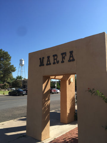Marfa town Anglozine West Texas