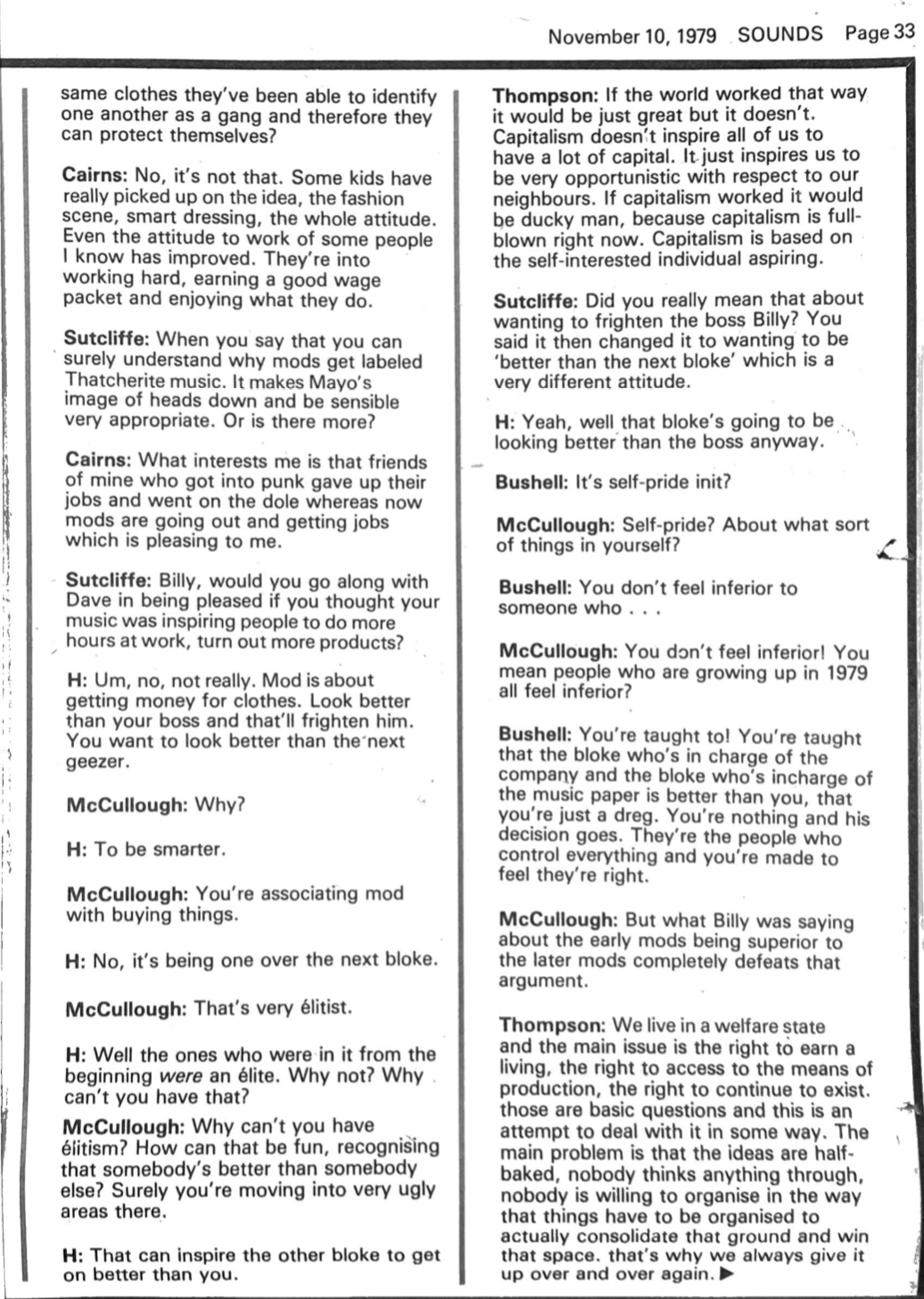 Anglozine Mod Revival November 1979