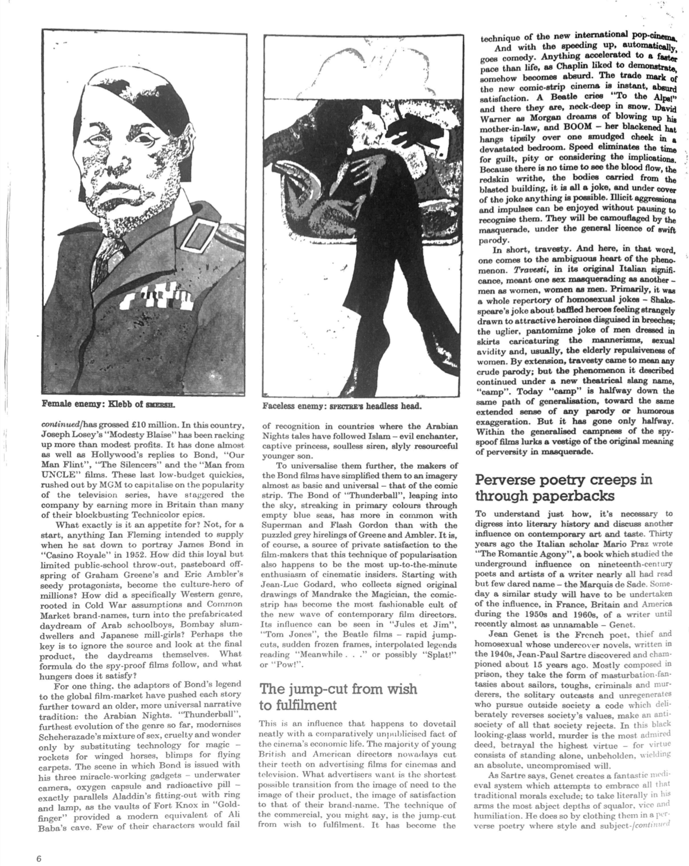Anglozine Spies cold war The Observer 1966
