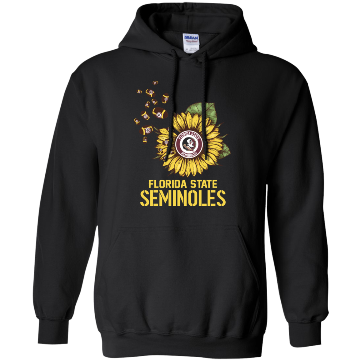 Florida State Seminoles Football Sunflower Shirt
