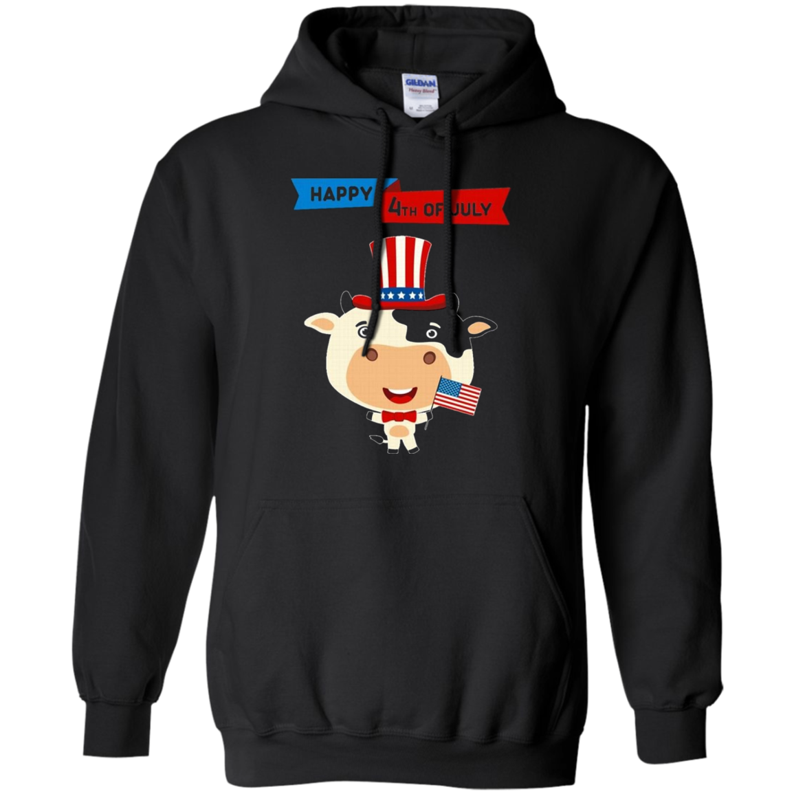Happy 4th Of July Funny Cow With Flag Usa For Independence Day , Tank Top, 