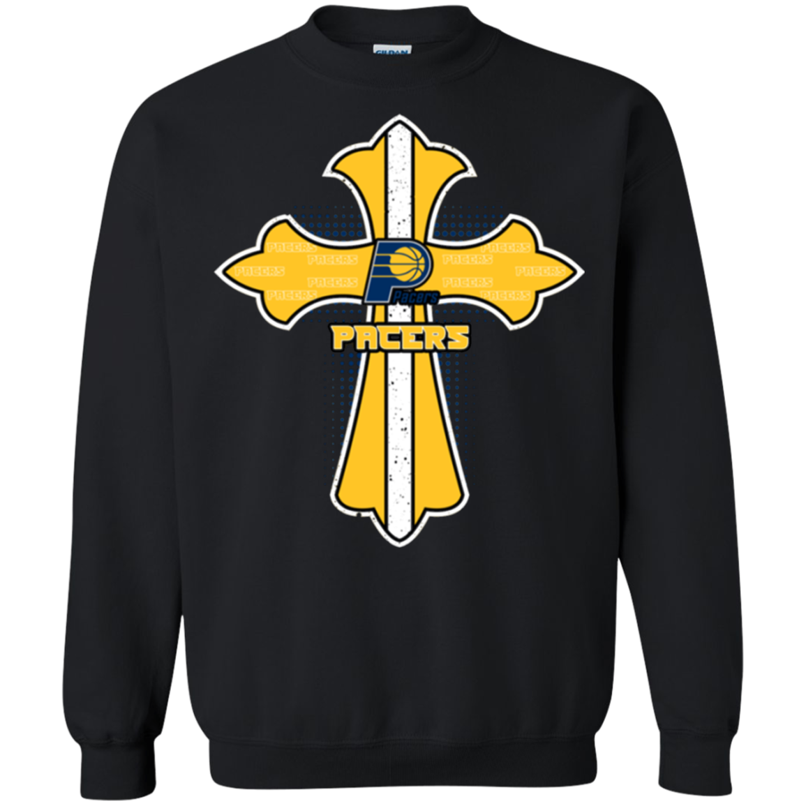 Cross Shirt For Jesus And Indiana Pacers Fans 