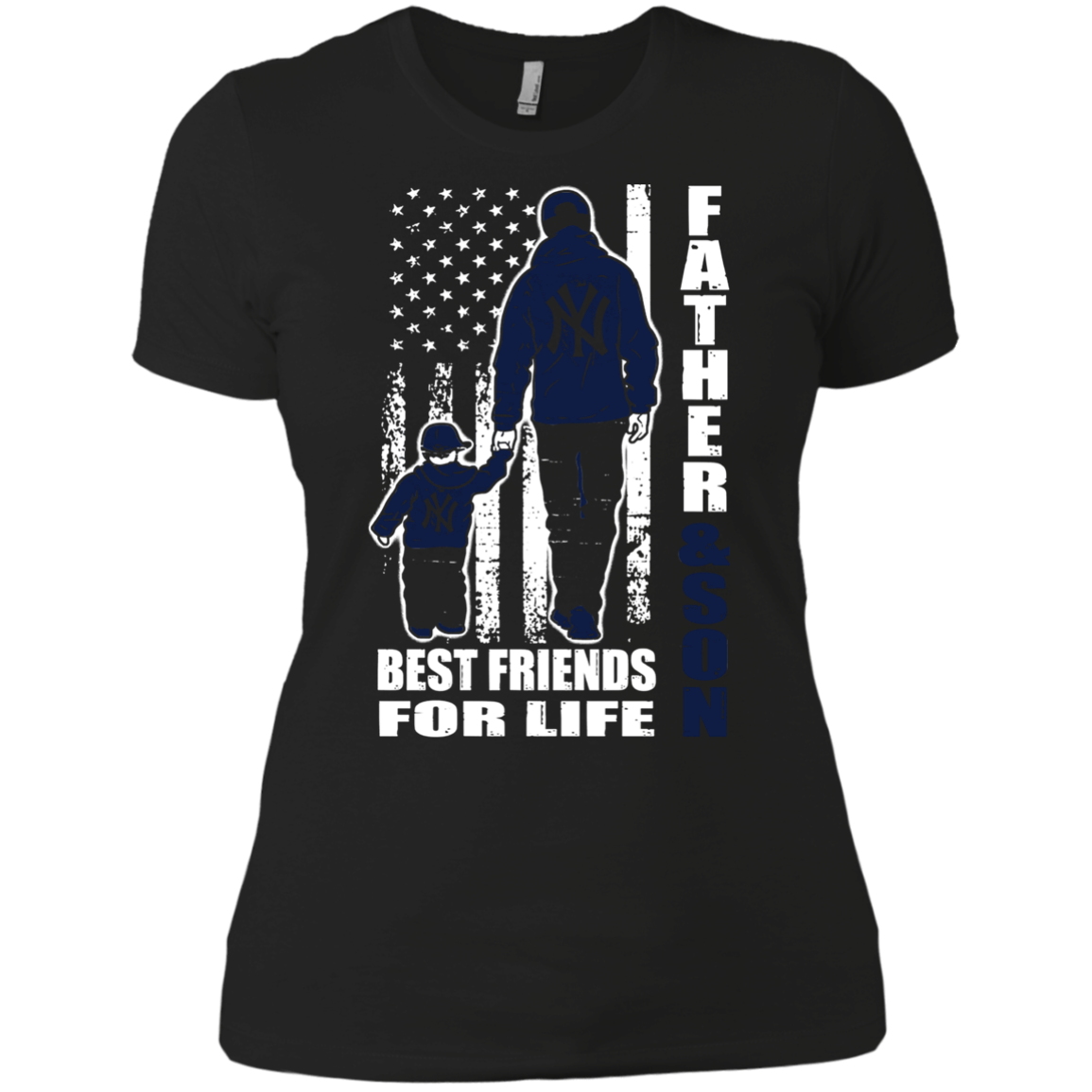 Father And Son Best Friends For Life New York Yankees T-shirt For 