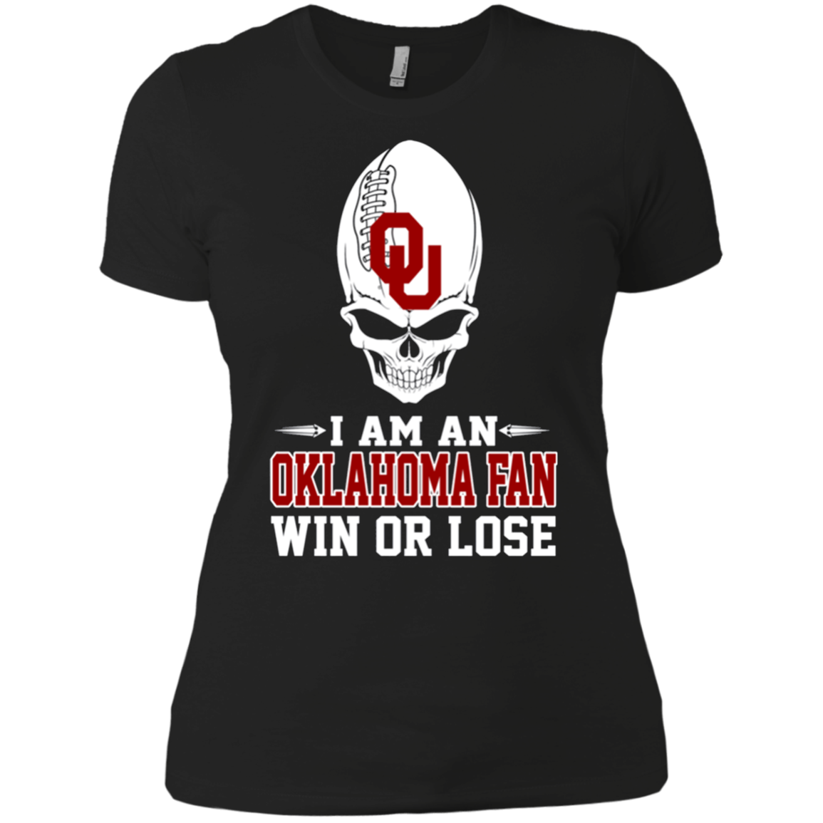 I Am An Oklahoma Fan Win Or Lose T-shirt For 