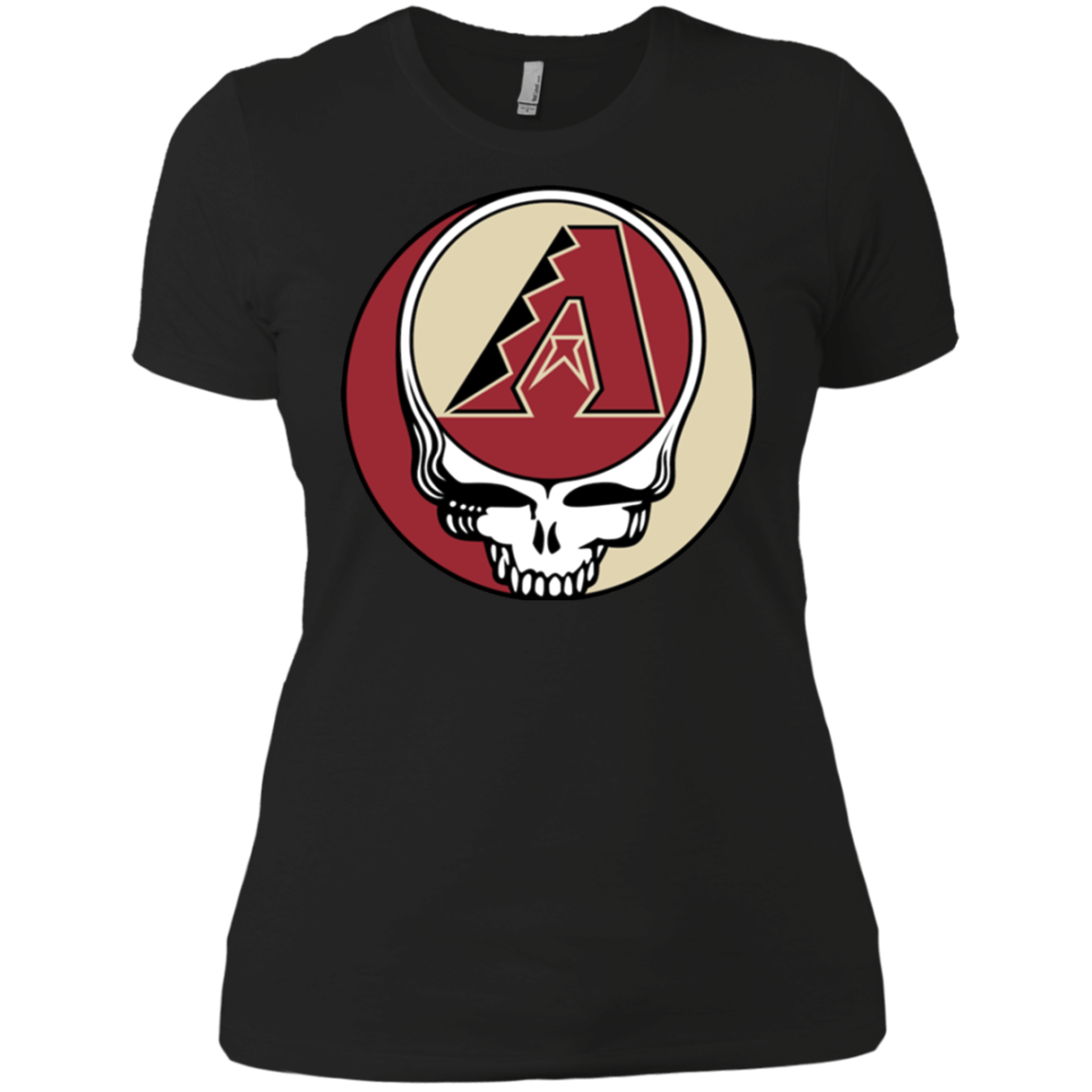 Arizona Diamondbacks Baseball Grateful Dead Steal Your Face T-shirt For 