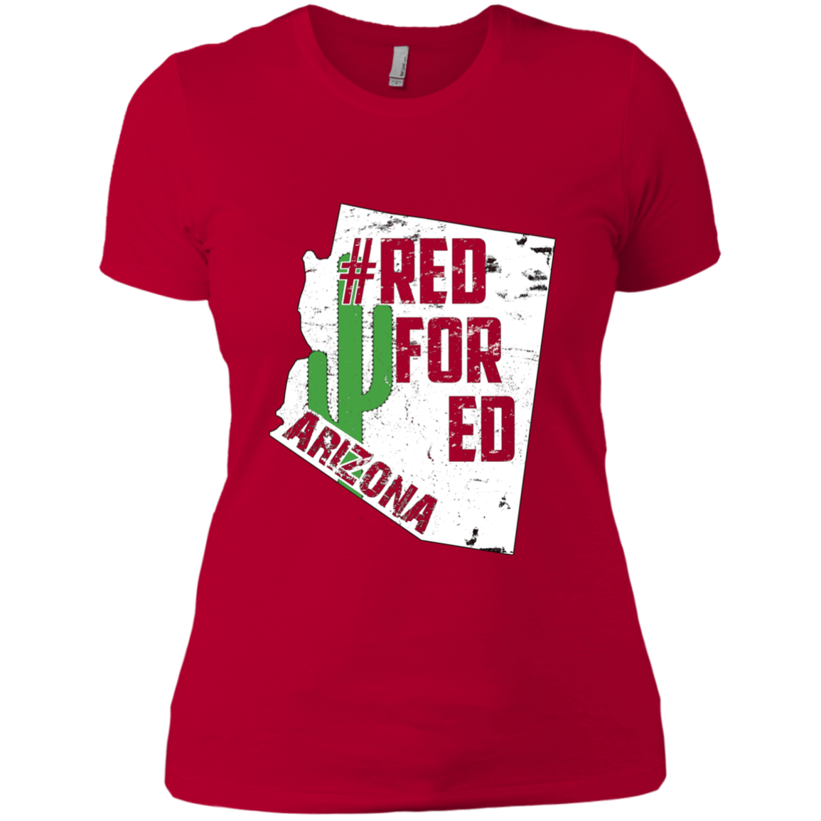 Arizona Tea Shirt - Red For Ed Protest Tee