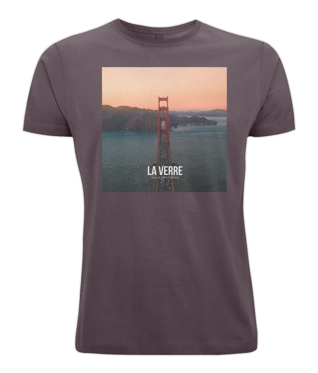 Men's Bamboo Jersey T-Shirt - Golden Gate