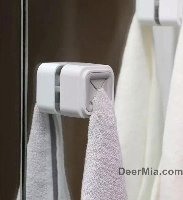 3pcs Towel Strong Adhesion to Wall Hook-Home Supplies
