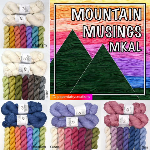 Mountain Musing MKAL image and yarn kits