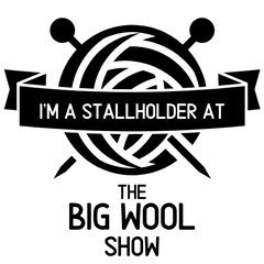 Im a stall holder at The Big wool show logo for sally ridgway