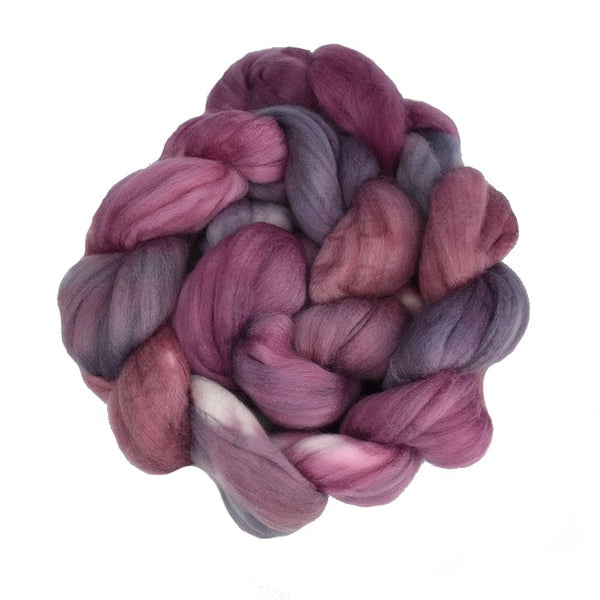 Superwash Tasmanian Merino Wool Top in Baroness| Superwash Merino Wool Tops | Sally Ridgway | Shop Wool, Felt and Fibre Online
