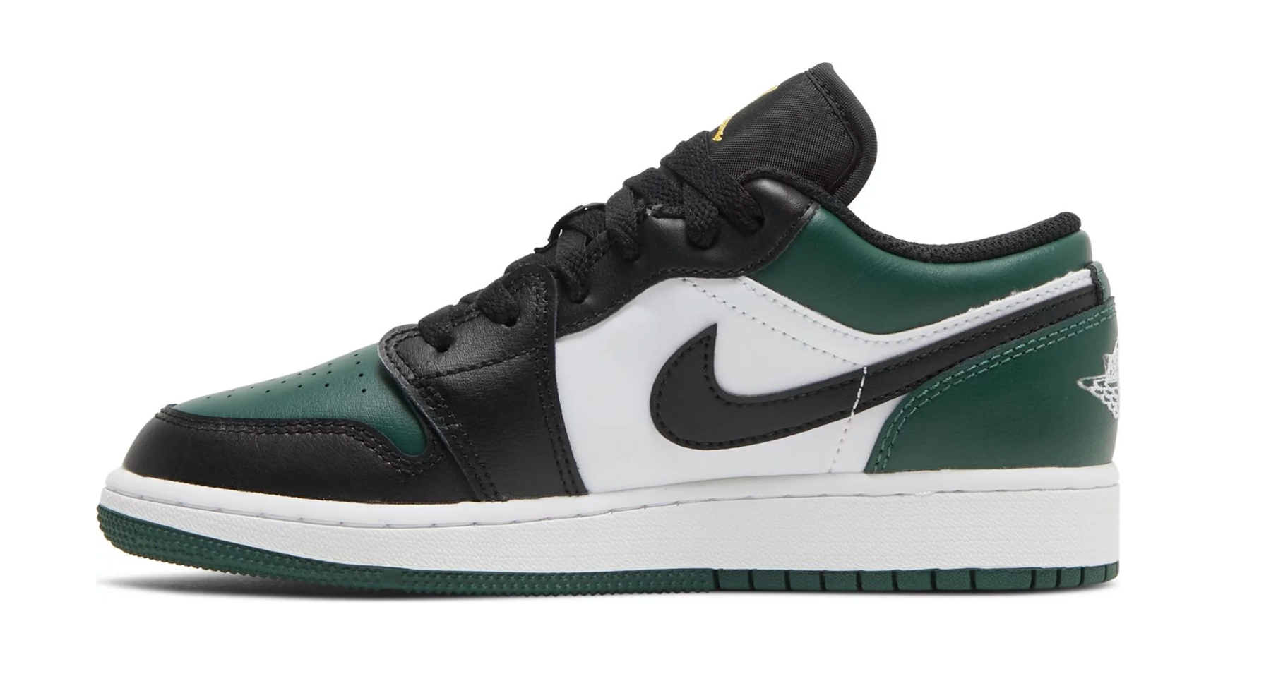 jordan 1 low green toe