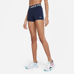 Nike Women's Pro 365 3 Inch Short Smoke Grey / Heather / Black
