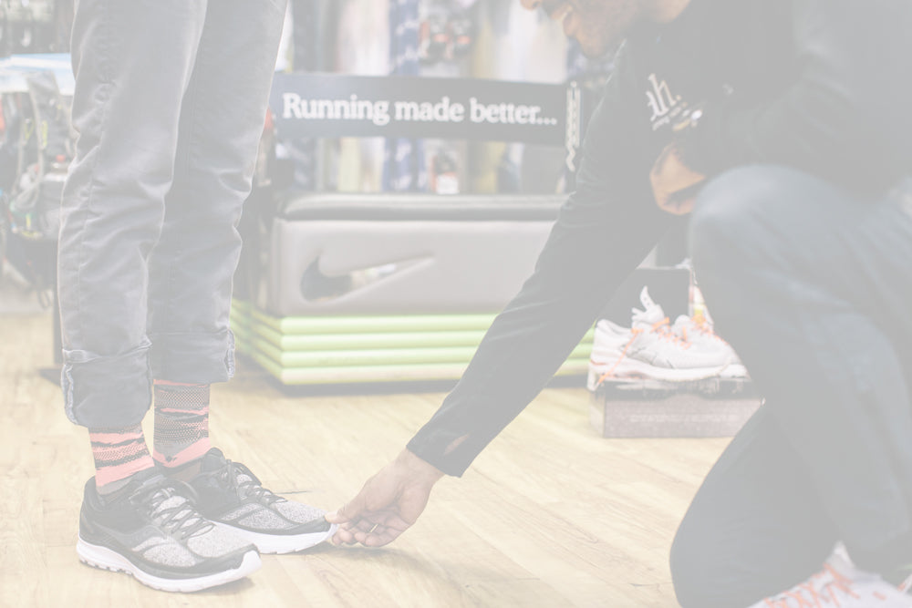 running shoe store gait analysis