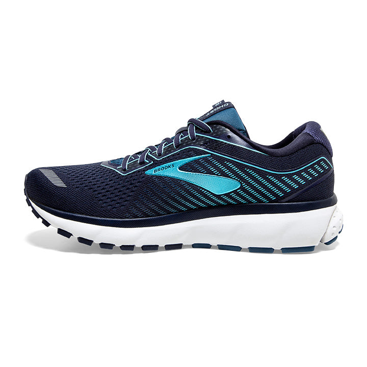 brooks navy blue shoes