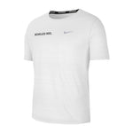 Nike x townofharrisonwi Men's Miler Run Club Tee White / Reflective Silver - achilles heel