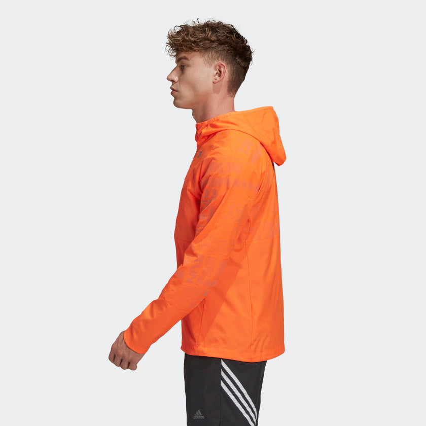 own the run reflective jacket