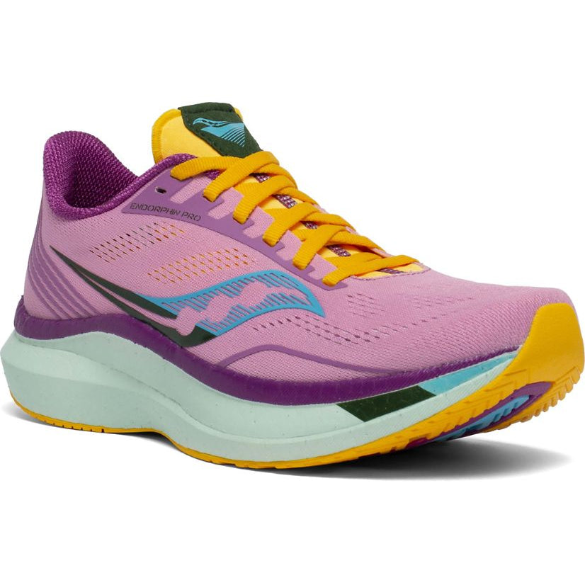 saucony women's running shoes yellow