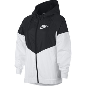 nike black white and grey jacket