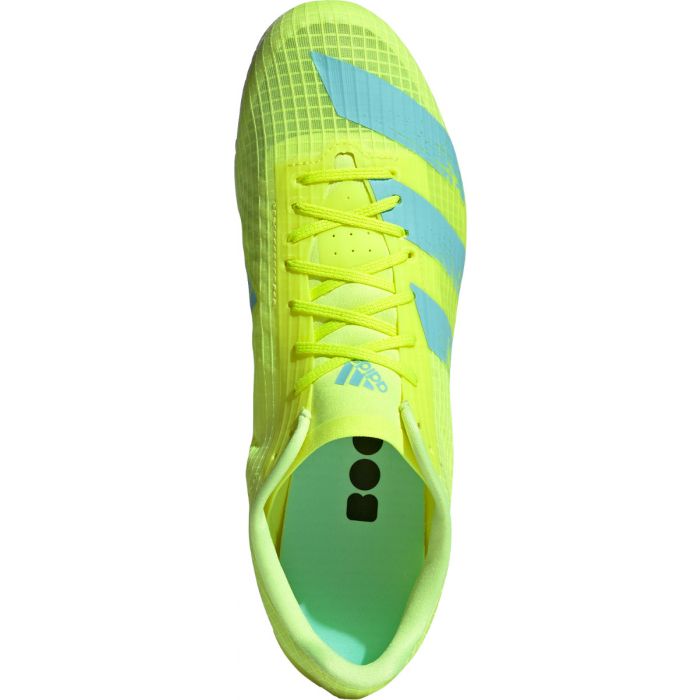 adidas Adizero MD Running Spikes Yellow / Clear Aqua Blac – Achilles Heel