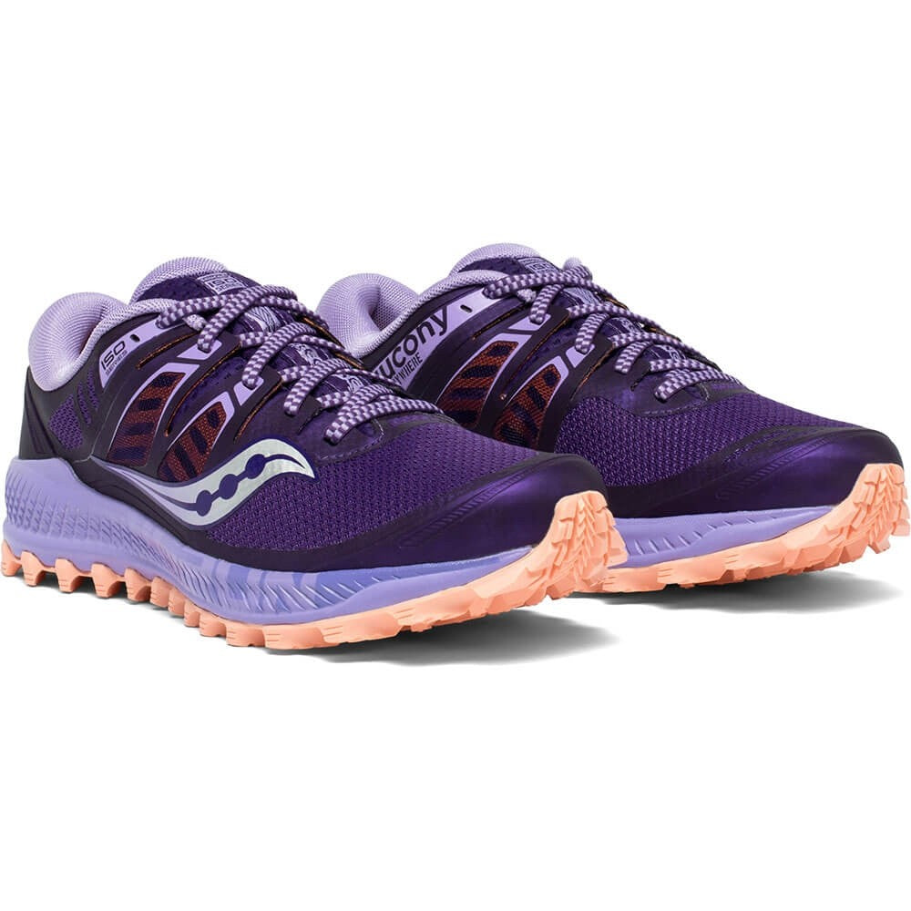 saucony purple running shoes