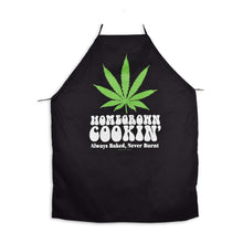 Load image into Gallery viewer, Chef Apron by Stonerware - Homegrown Cookin&#39; - Always Baked, Never Burnt