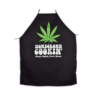 Chef Apron by Stonerware - Homegrown Cookin' - Always Baked, Never Burnt