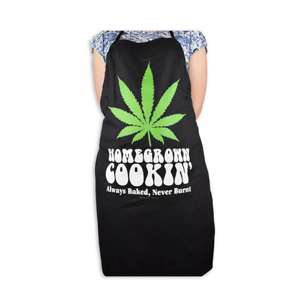 Chef Apron by Stonerware - Homegrown Cookin' - Always Baked, Never Burnt