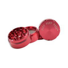 Load image into Gallery viewer, Puff Puff Pass 40mm 4 piece Grinder - Red