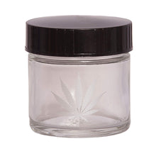 Load image into Gallery viewer, Screw-Top Jars in Clear with Silver Leaf permanent decals - Xtra Small