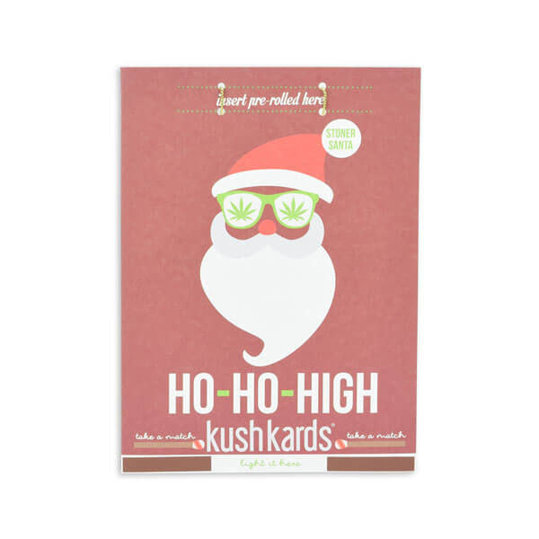 KushKards 'Ho-Ho-High' Just Add A Pre-roll Christmas Greeting Card